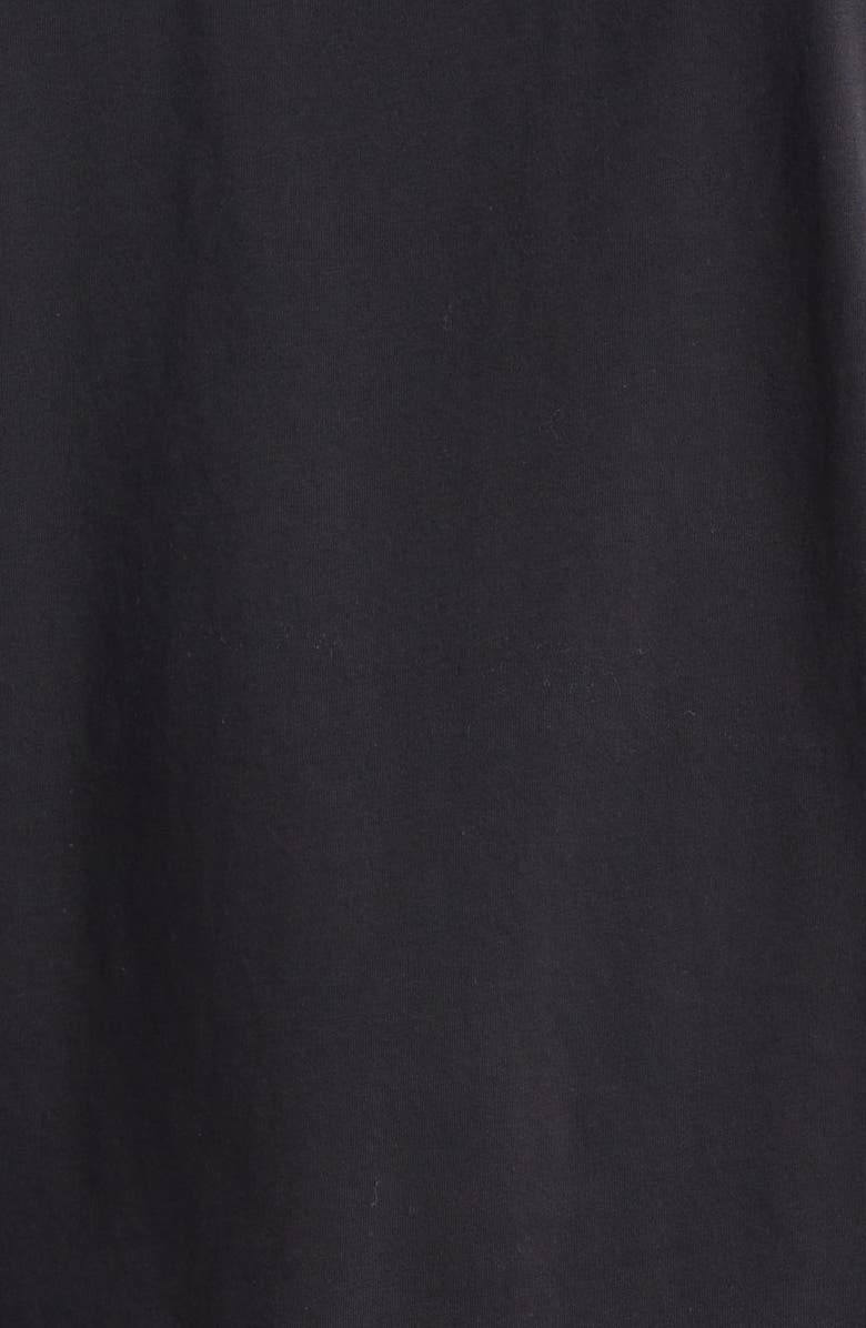 Balmain College Emblem Cotton Graphic T-Shirt, Alternate, color, Black/ Red