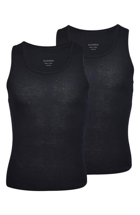 2-Pack Organic Cotton Rib Tanks