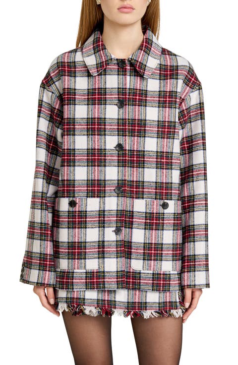 Morgan Plaid Jacket