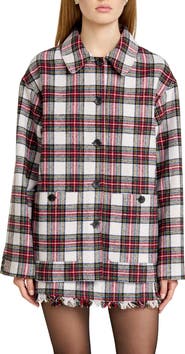 WAYF Morgan Plaid Jacket