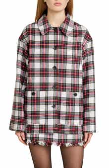 WAYF Morgan Plaid Jacket