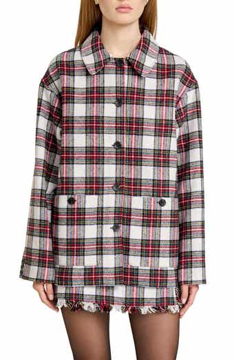 WAYF Morgan Plaid Jacket