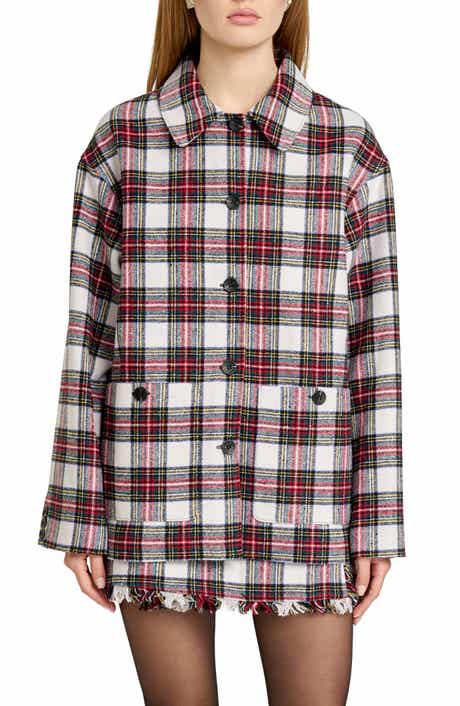 WAYF Morgan Plaid Jacket
