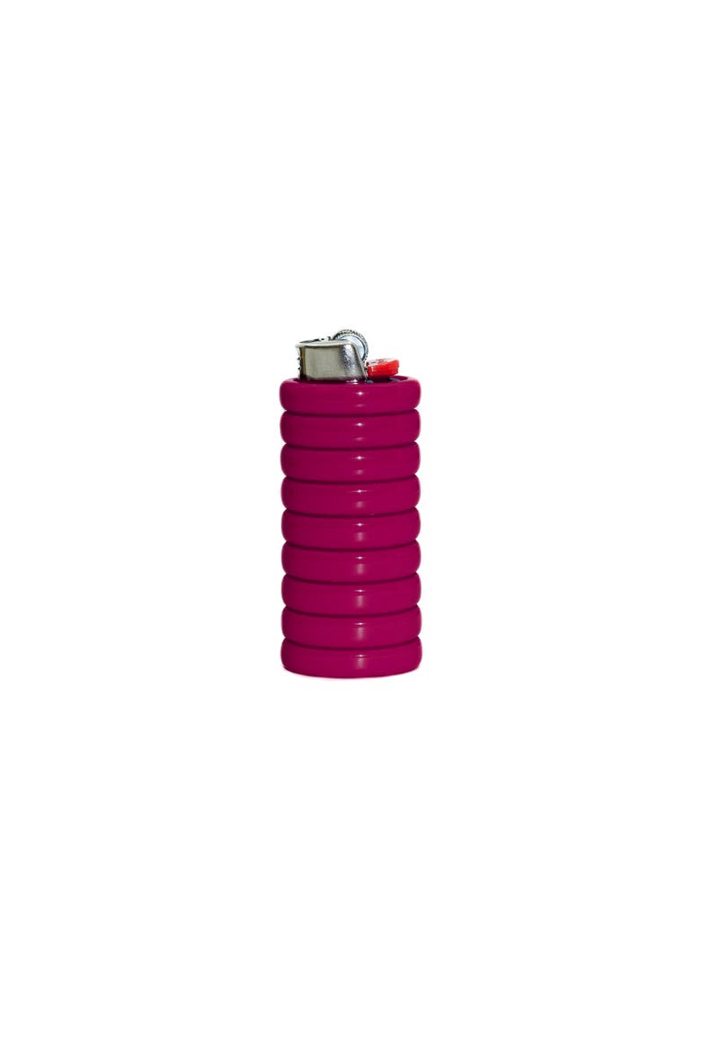 Gio Resin Lighter Holder, Alternate, color, Cobalt Blue