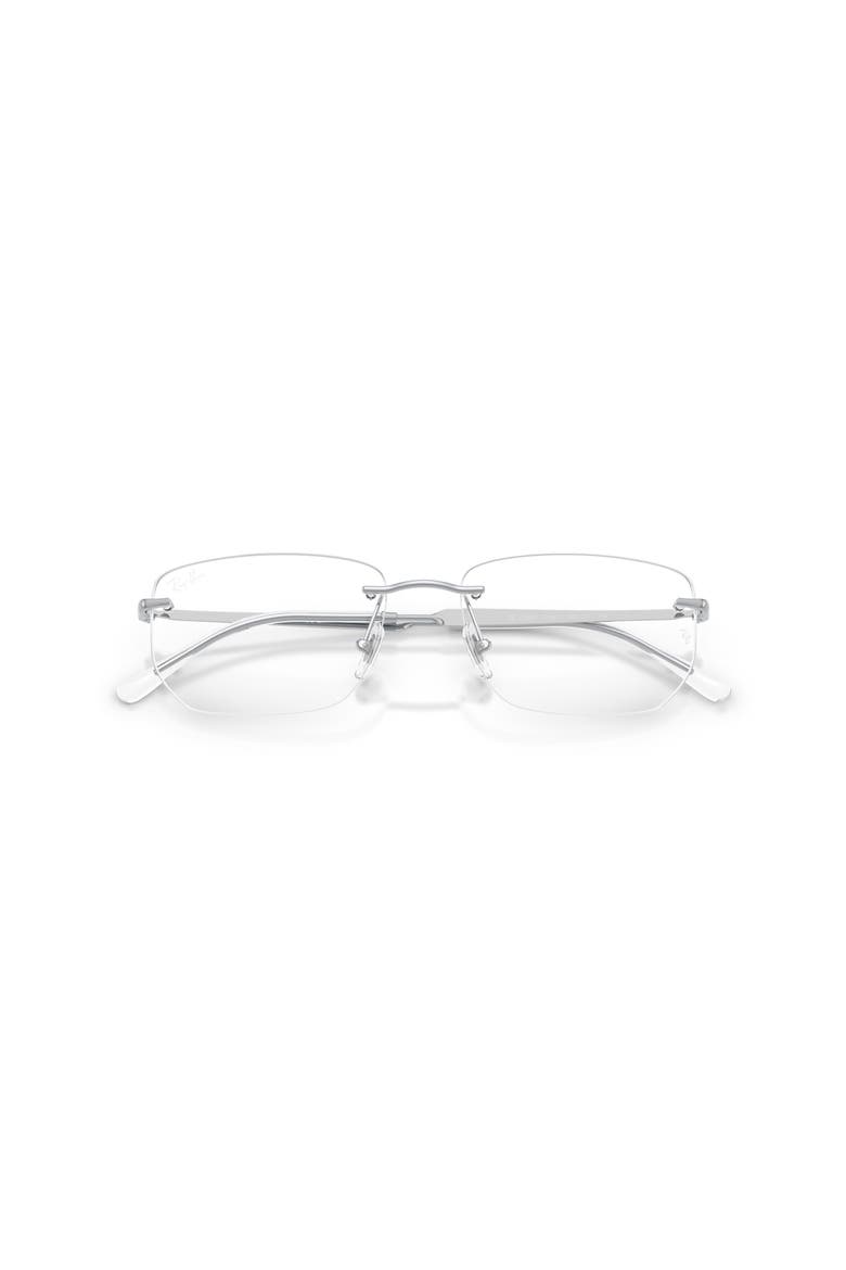 54mm Irregular optical glasses, Alternate, color, Silver