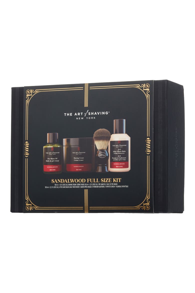 The Art of Shaving® Full Size Sandalwood Shaving Kit, Alternate, color, NO COLOR