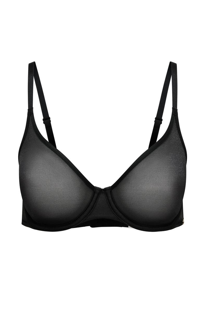 Adore Me Hariette Unlined Full Coverage Bra, Alternate, color, Black