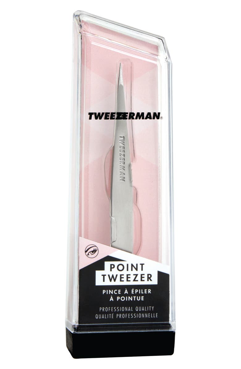 TWEEZERMAN Point Tweezer, Alternate, color,