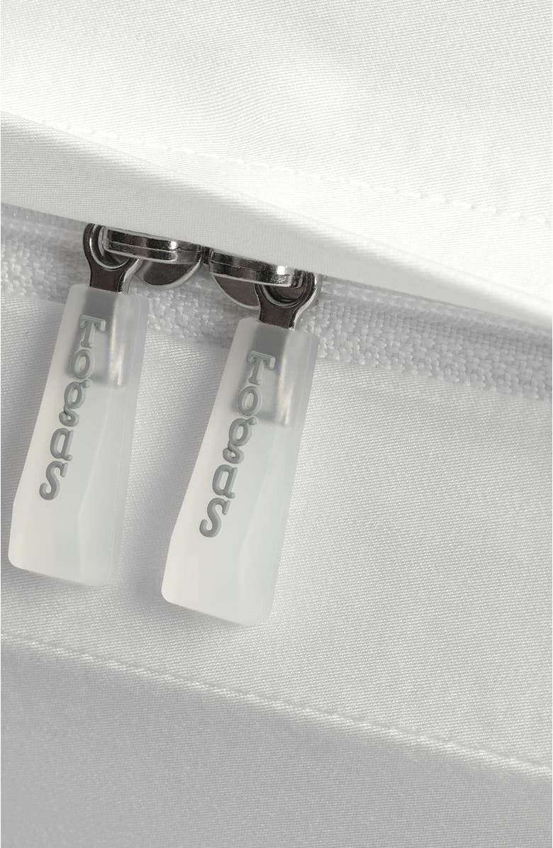 Togas Vellar embroidery duvet cover, Alternate, color, White