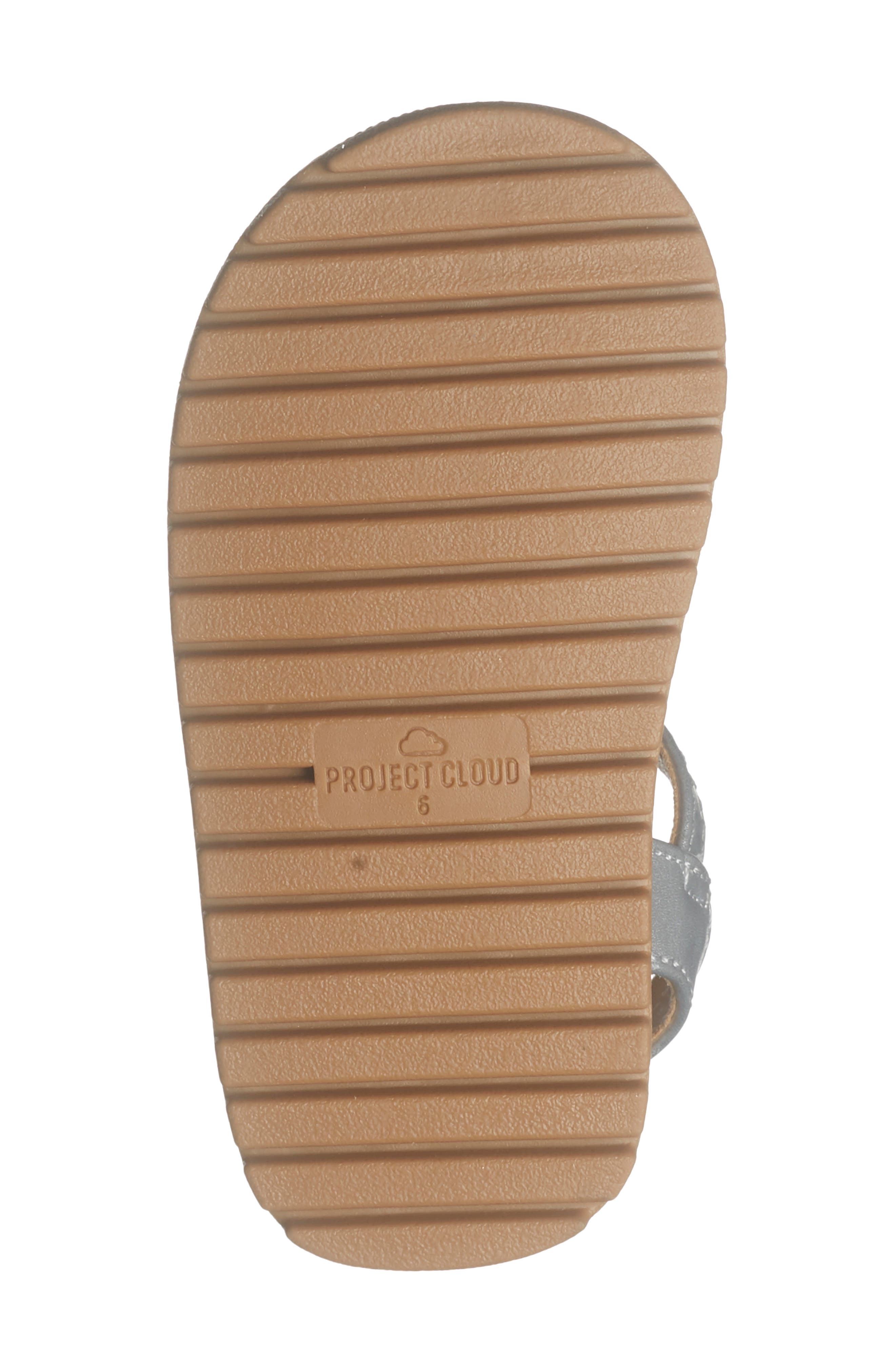 Project Cloud Kids' Oleander Sandal, Alternate, color, Silver