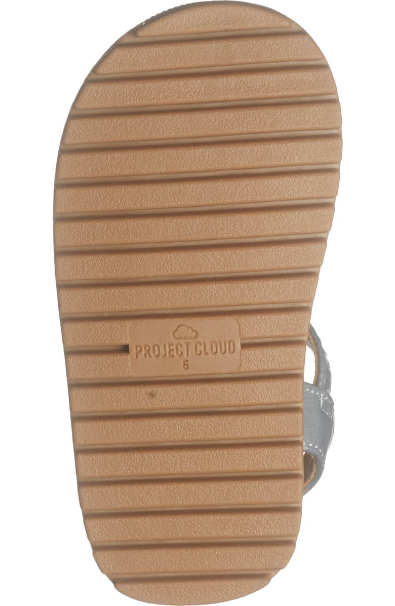 Project Cloud Kids' Oleander Sandal, Alternate, color, Silver