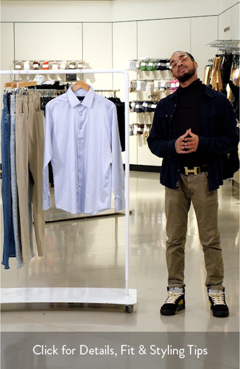 Slim Fit Twill Dress Shirt, sales video thumbnail