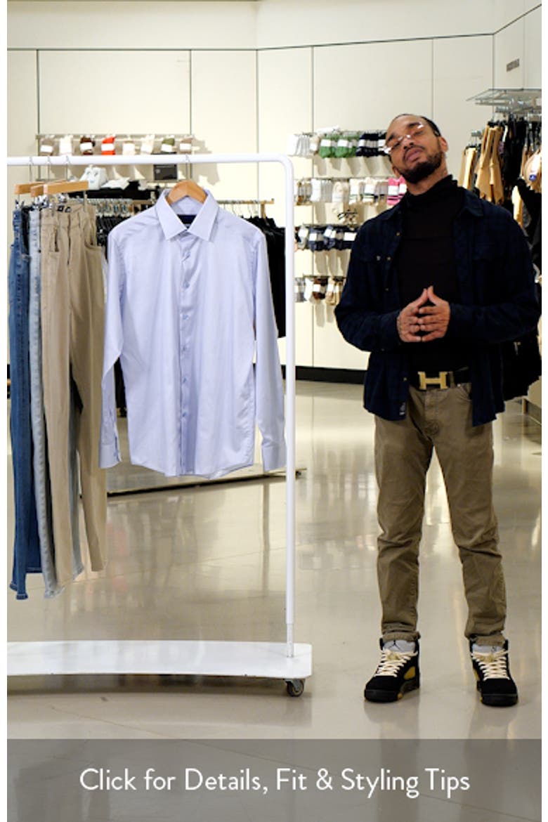 Slim Fit Twill Dress Shirt video