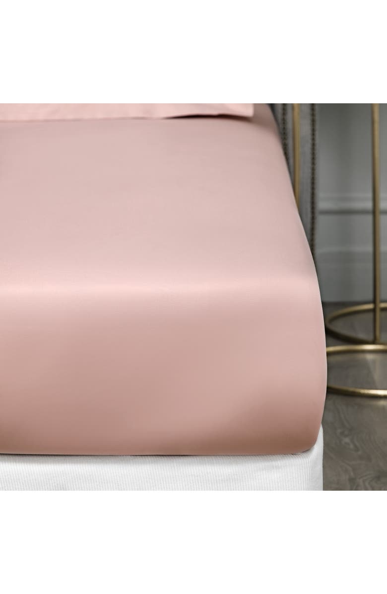 Togas Royal Fitted Sheet, Main, color, Pink