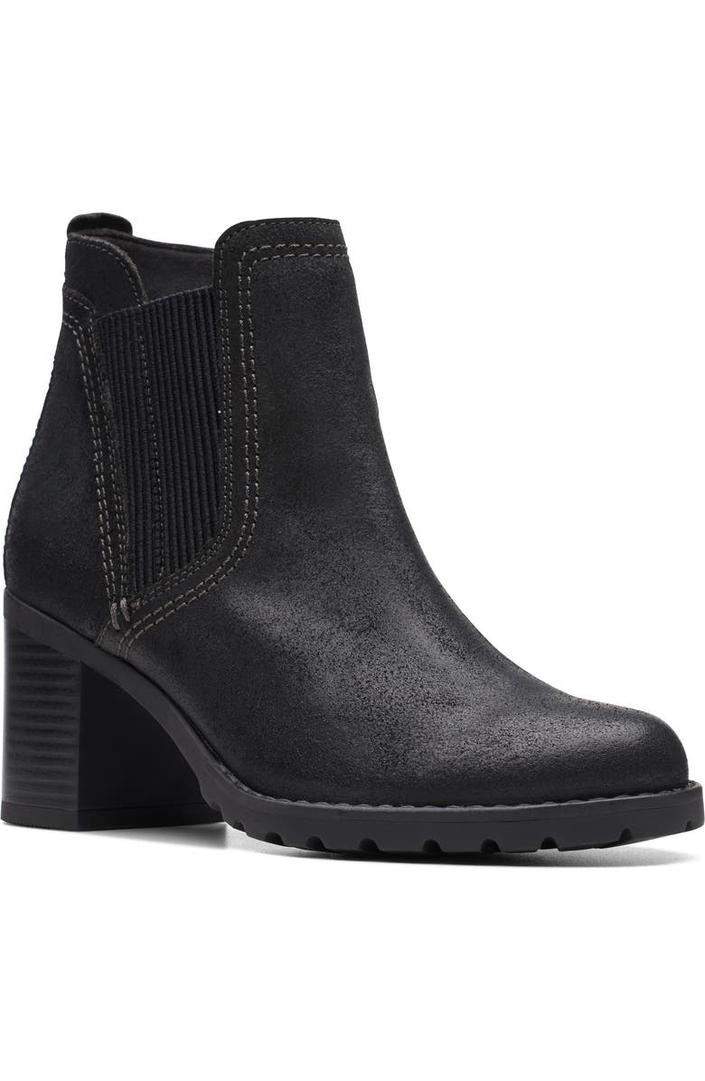 Clarks<sup>®</sup> Leda Up Chelsea Boot, Main, color,