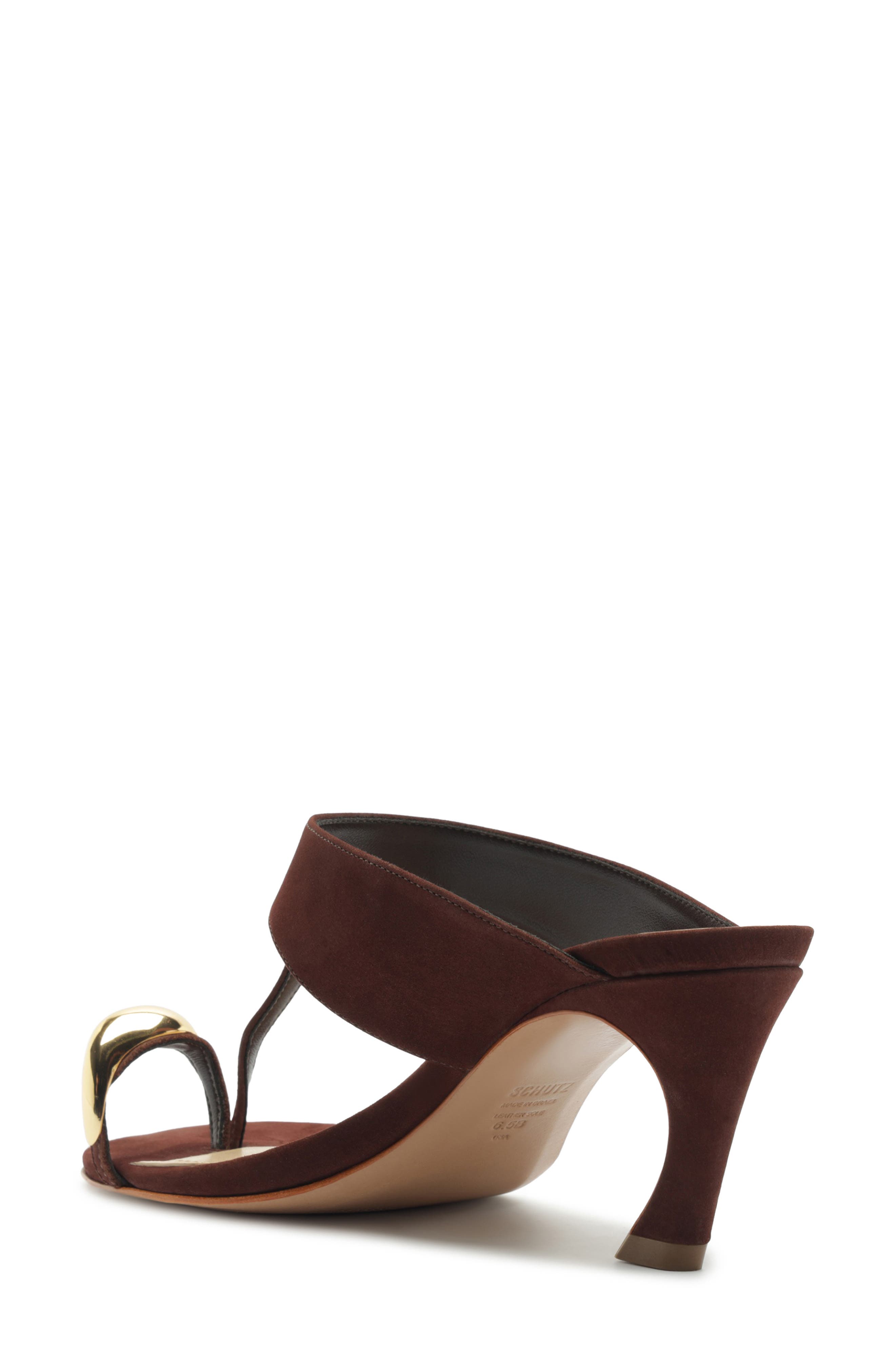 Maisie Kitten Heel Slide Sandal - image 4