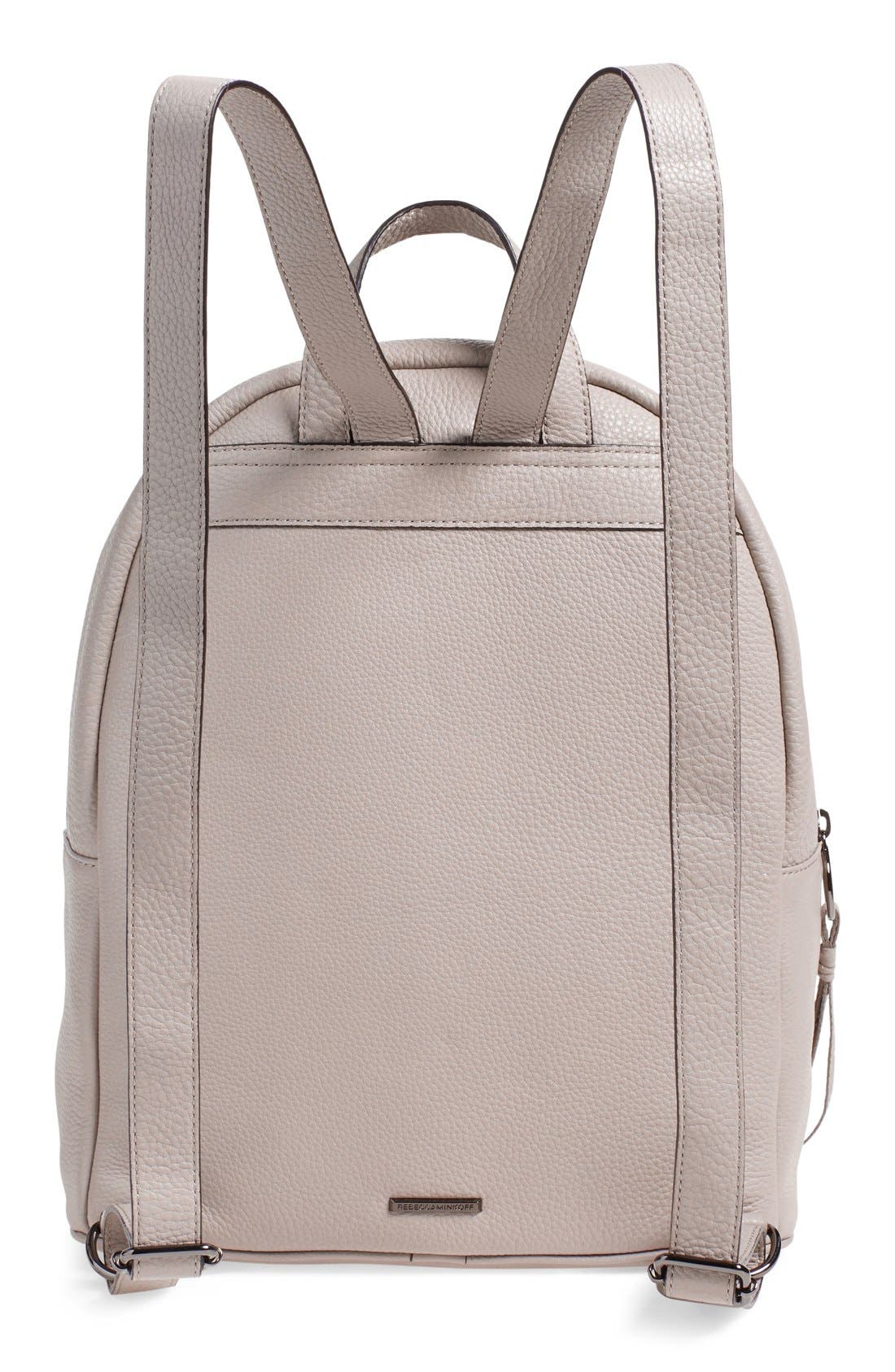 'Lola' Backpack with Detachable Crossbody, Alternate, color, PUTTY/ GUNMETAL HRDWR