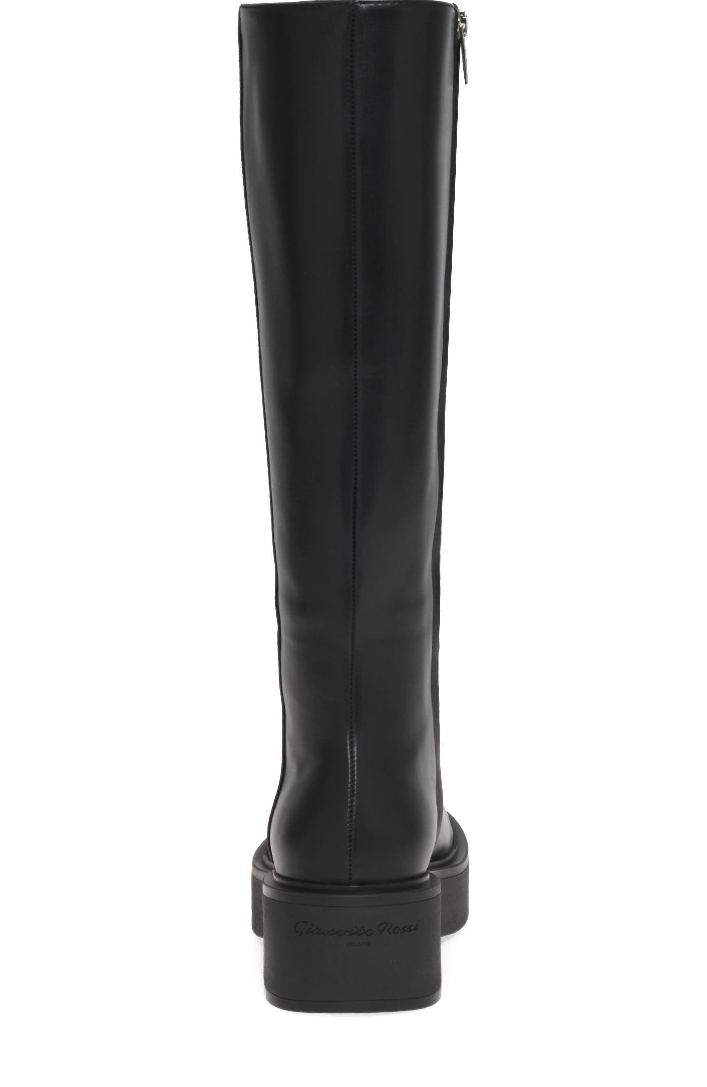 Hiro Boot Boots, Alternate, color, Black Leather