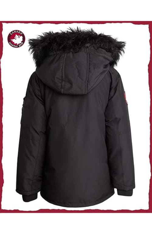 Canada Weather Gear Boys' Heavyweight Winter Coat In Black