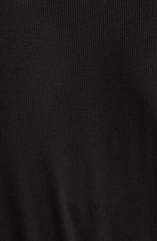 Open Edit Daydream Short Robe In Black