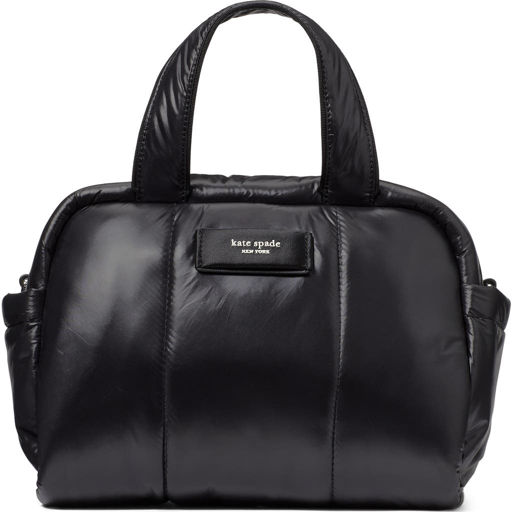 Kate Spade New York Choux Puffy Satchel In Black