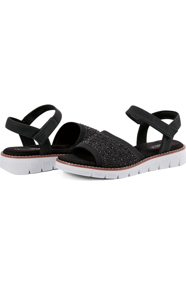 Easy Spirit Jaela Ankle Sttap Platform Wedge Sandal, Alternate, color,