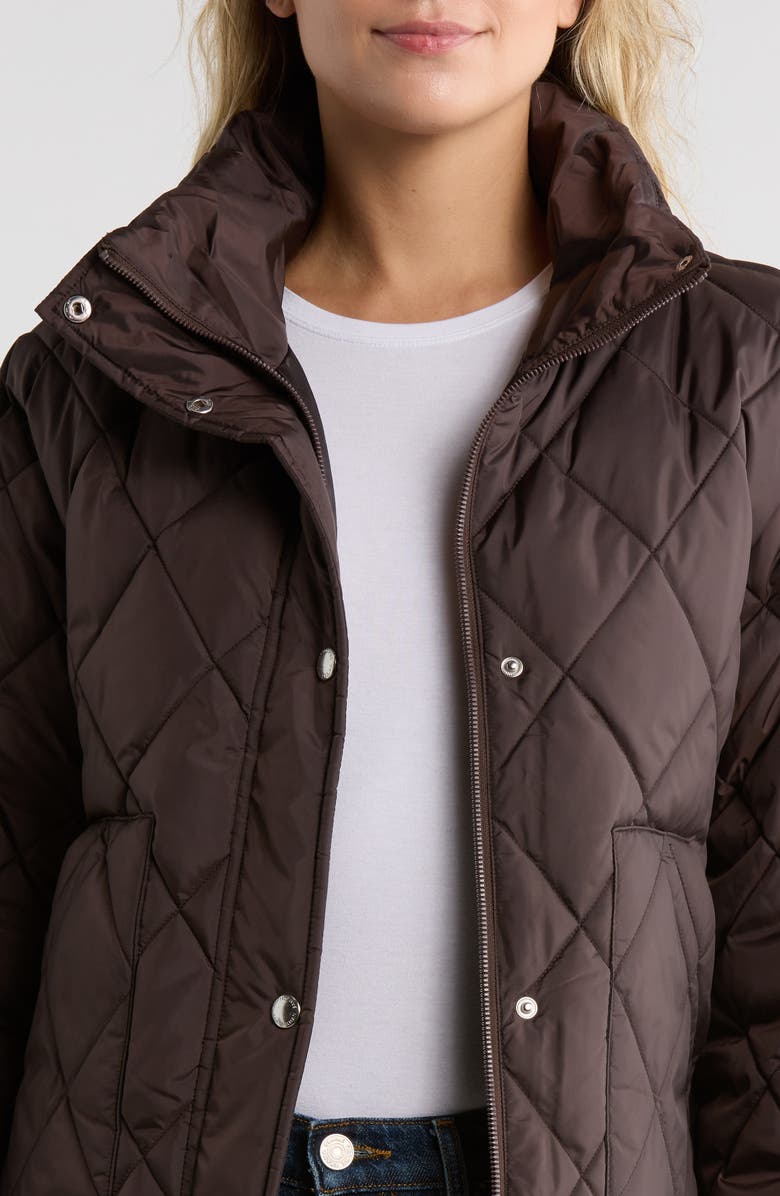 Patch Pocket Quilted Jacket