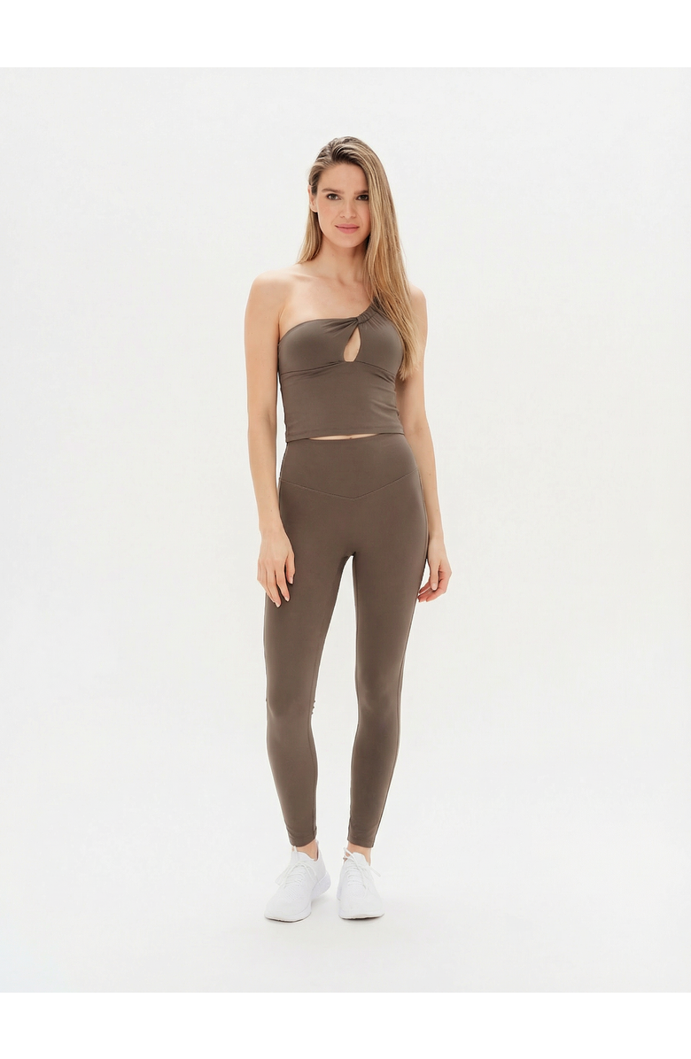 REVYVE ACTIVE High-Waisted Legging, Alternate, color, Walnut