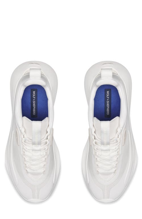 Wolf & Shepherd Toro Max Sport Sneaker In White