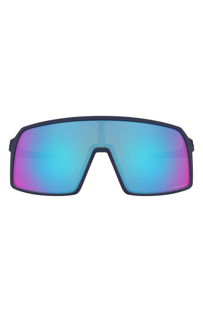 Oakley Sutro 137mm Prizm<sup>™</sup> Shield Sunglasses, Main, color, Matte Navy