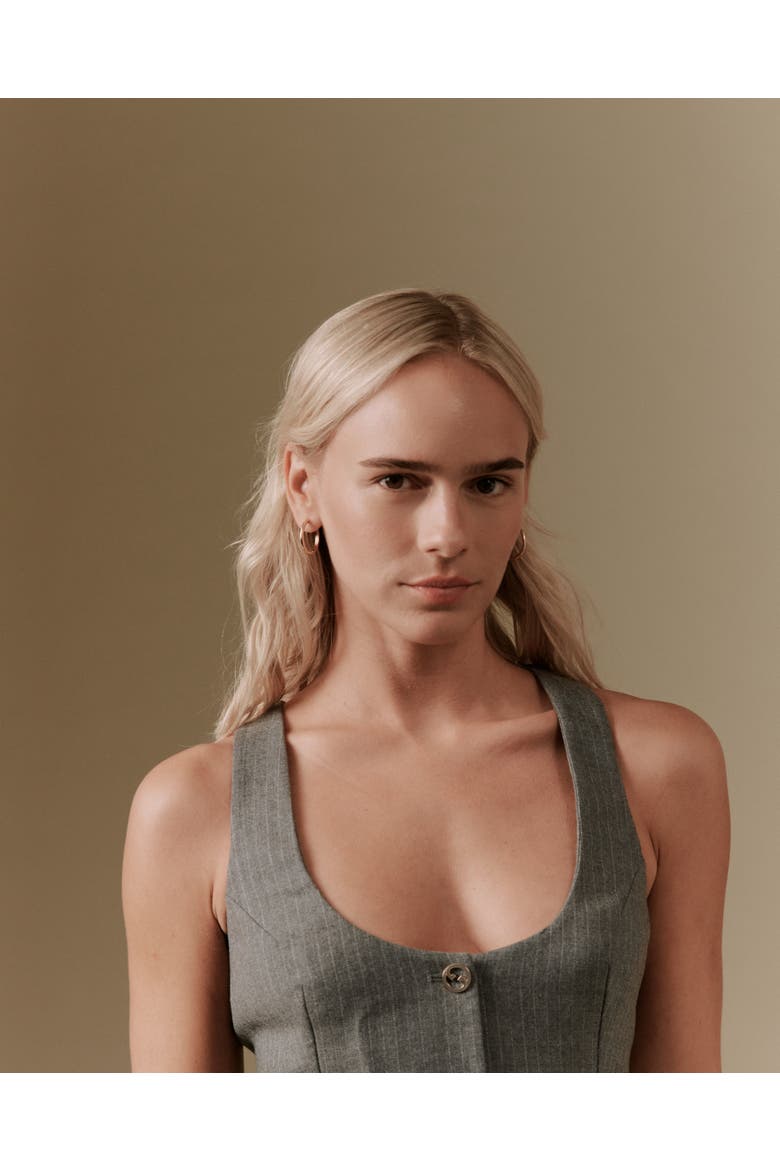 Bailey Hoops -14K Solid Gold, Alternate, color, Recycled Solid Gold