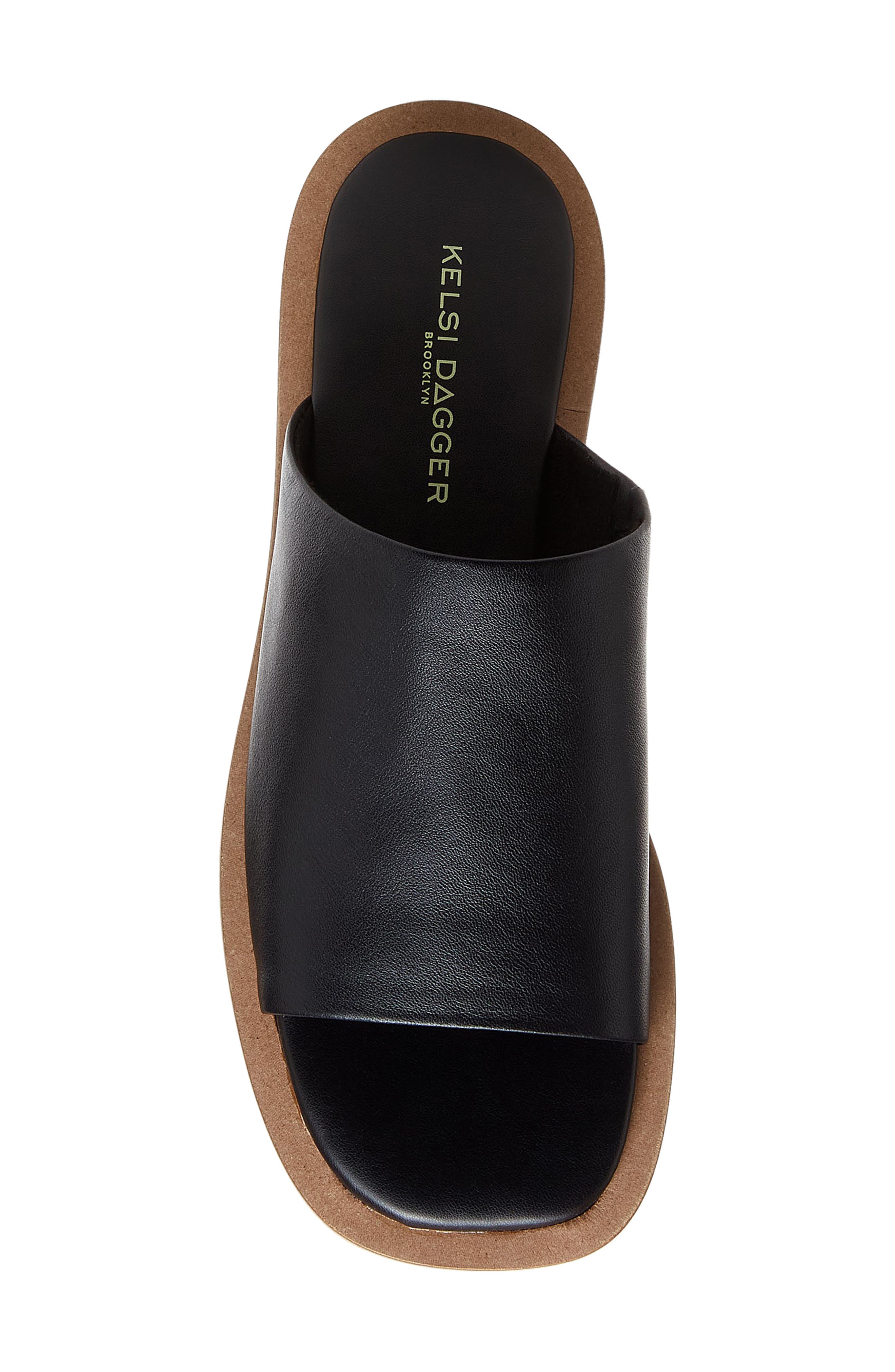 Kelsi Dagger Brooklyn Benny Slide Sandal, Alternate, color, Black