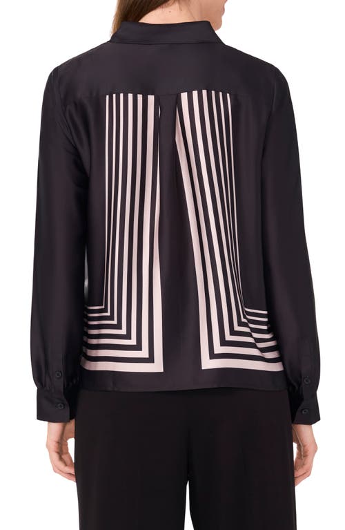 Halogenr Halogen(r) Geo Stripe Button-up Shirt