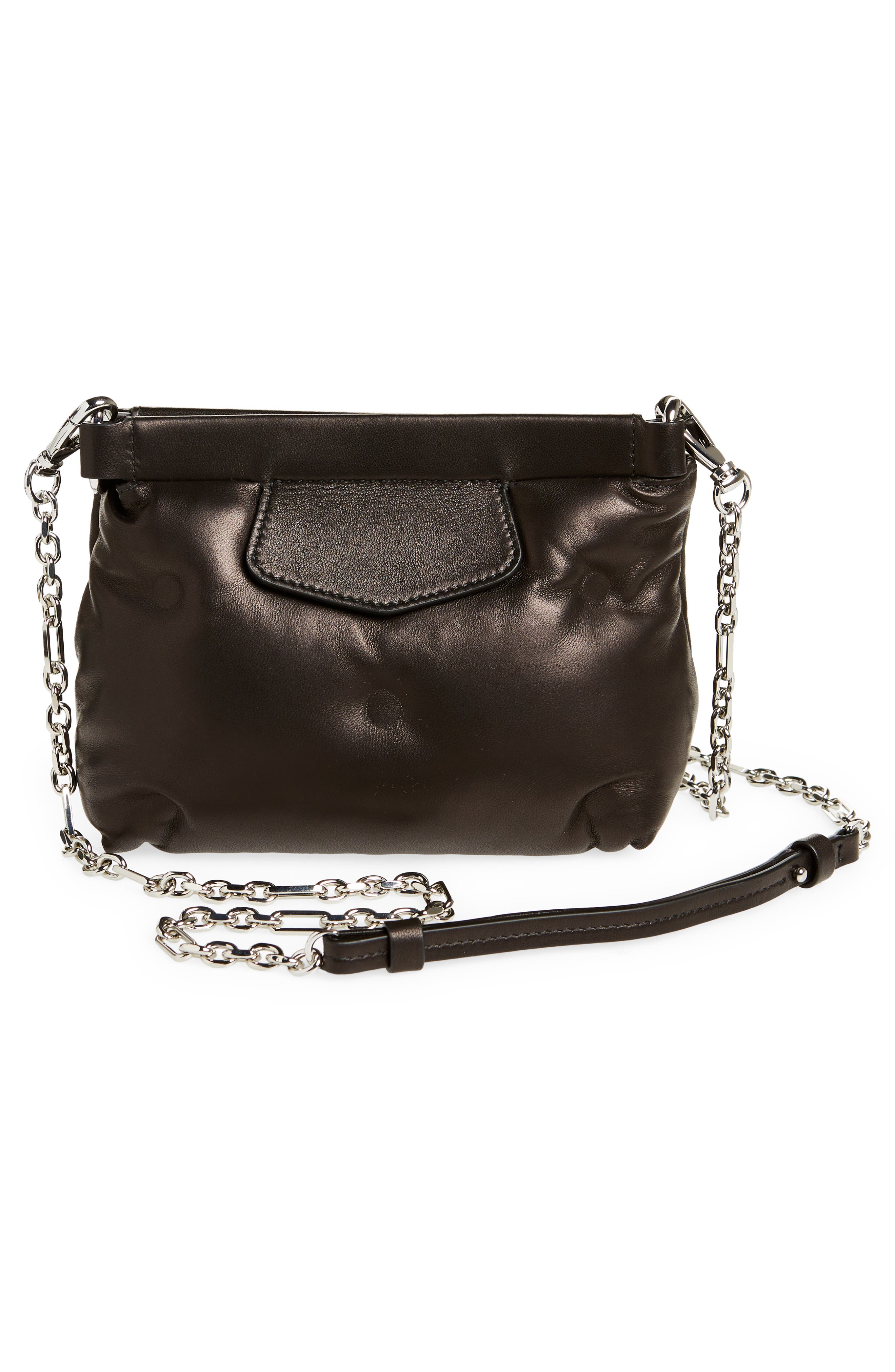 Maison Margiela Mini Glam Slam Red Carpet Leather Bag, Alternate, color, 