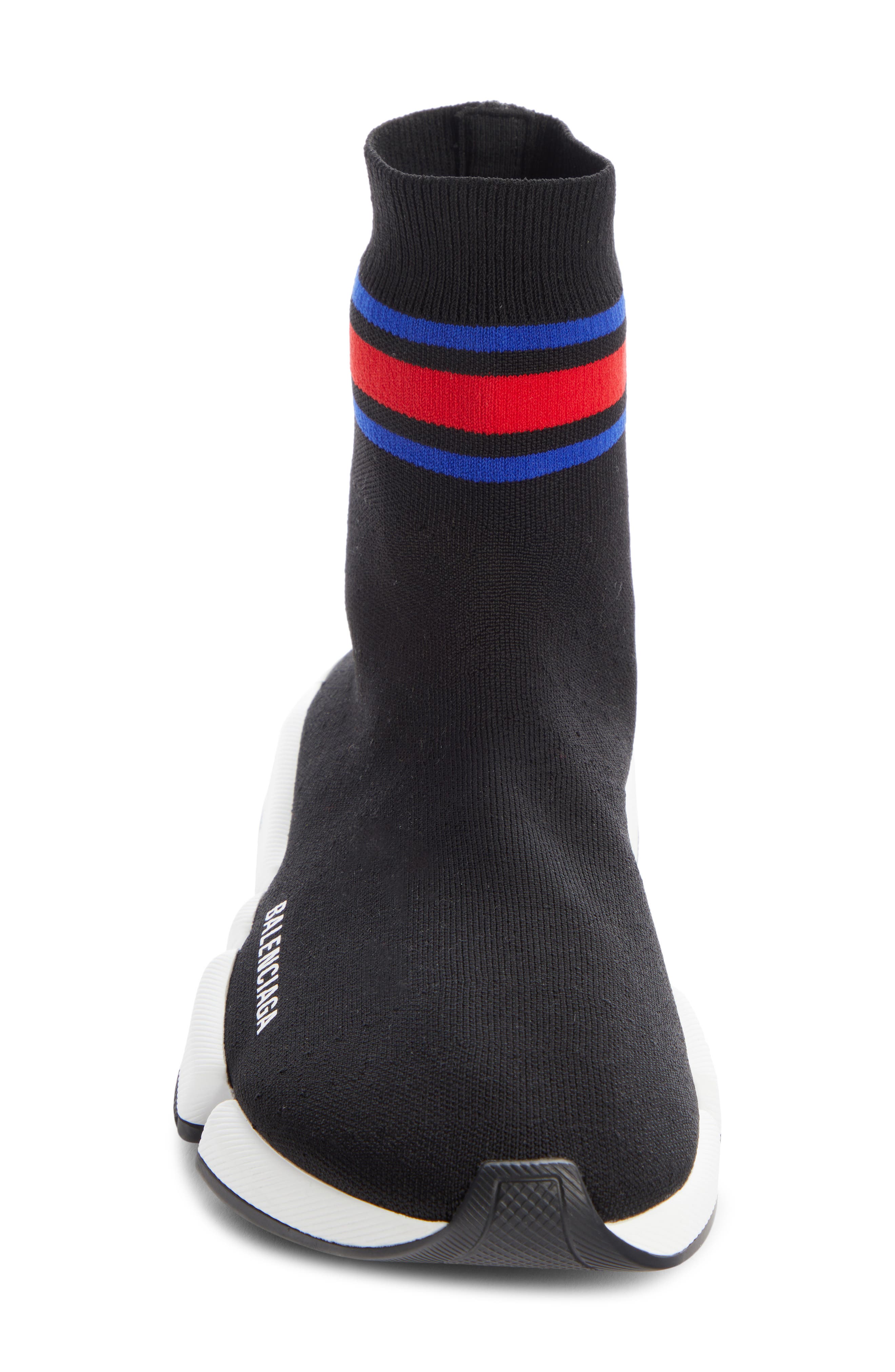 Speed 2.0 LT Stripe Sock Sneaker, Alternate, color, BLACK/ MULTICOLOR