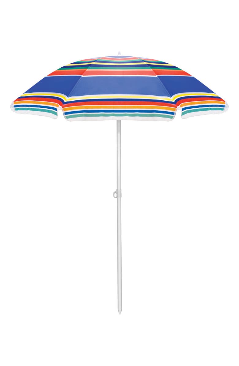 Picnic Time Portable Beach Umbrella, Main, color,