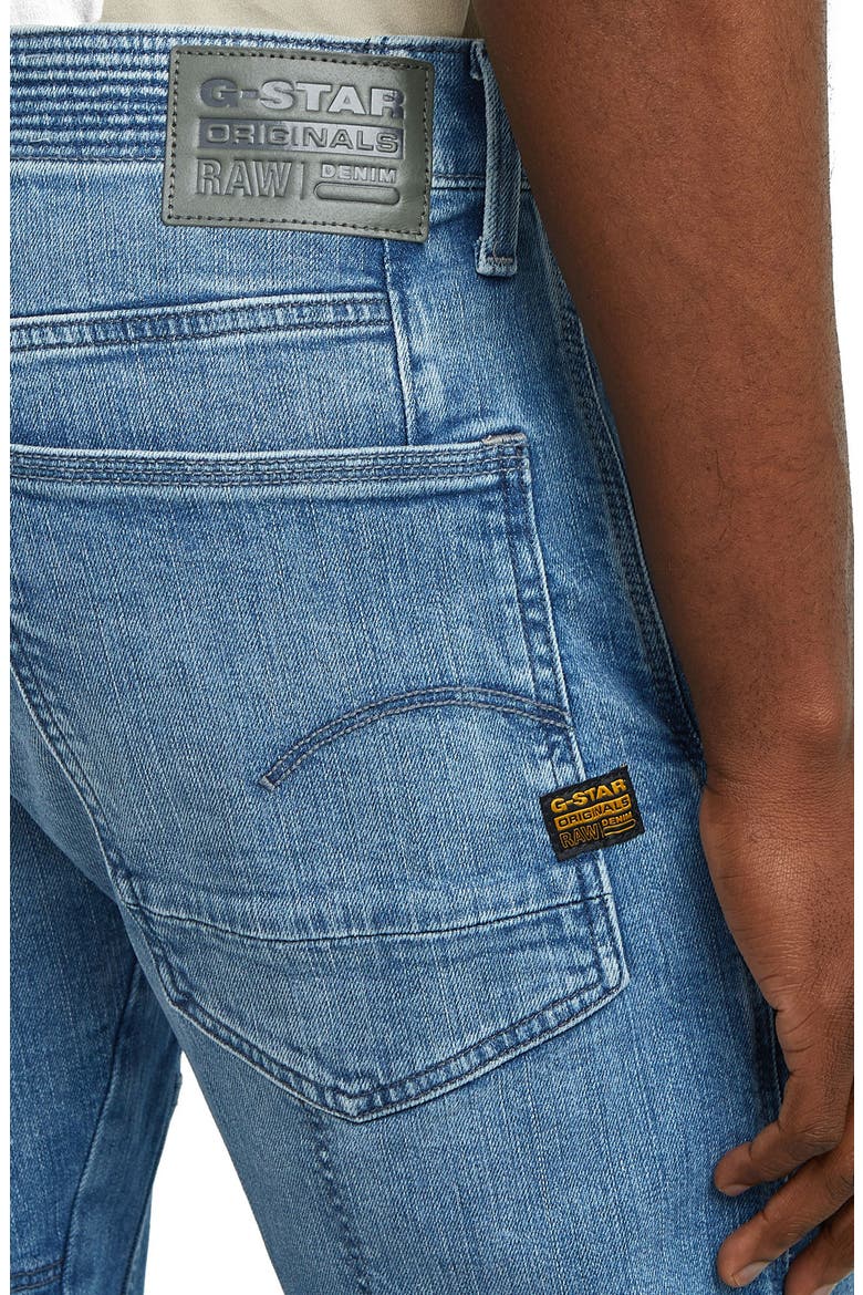 Diver 3D Slim Fit Jeans, Alternate, color, ANTIQUE FADED UNIFORM BLUE