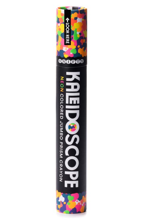 Kaleidoscope Neon Colored Jumbo Prism Crayon