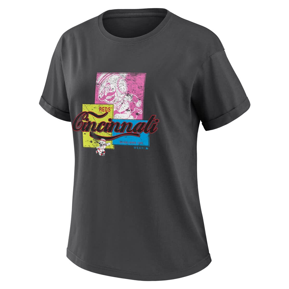 WEAR by Erin Andrews Women's WEAR by Erin Andrews Charcoal Cincinnati ...