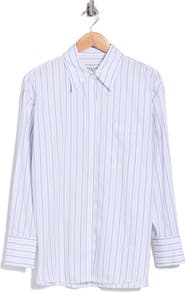 TWP Big Joe Pinstripe Cotton Shirt