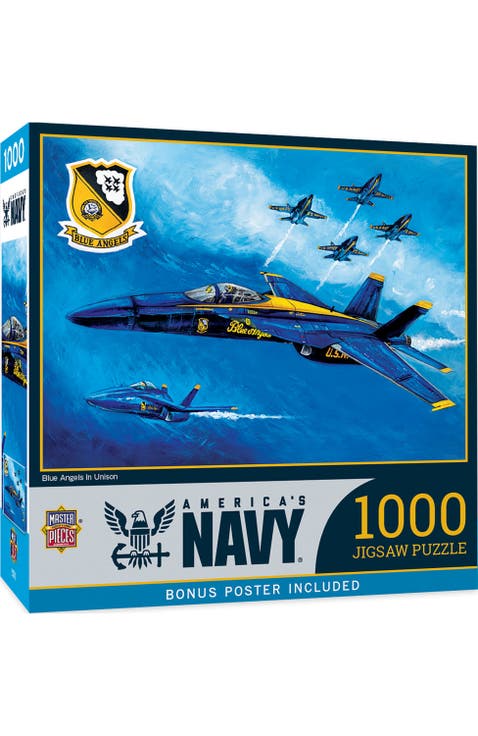 US Navy Blue Angels 1000 Piece Puzzle