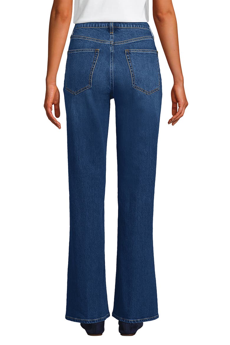 Soft Denim High Rise Classic Flare Jeans, Alternate, color, Indigo Tide Blue