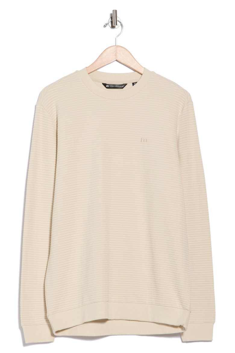 Thick as Thieves Rib Crewneck Sweatshirt, Alternate, color, MOONBEAM