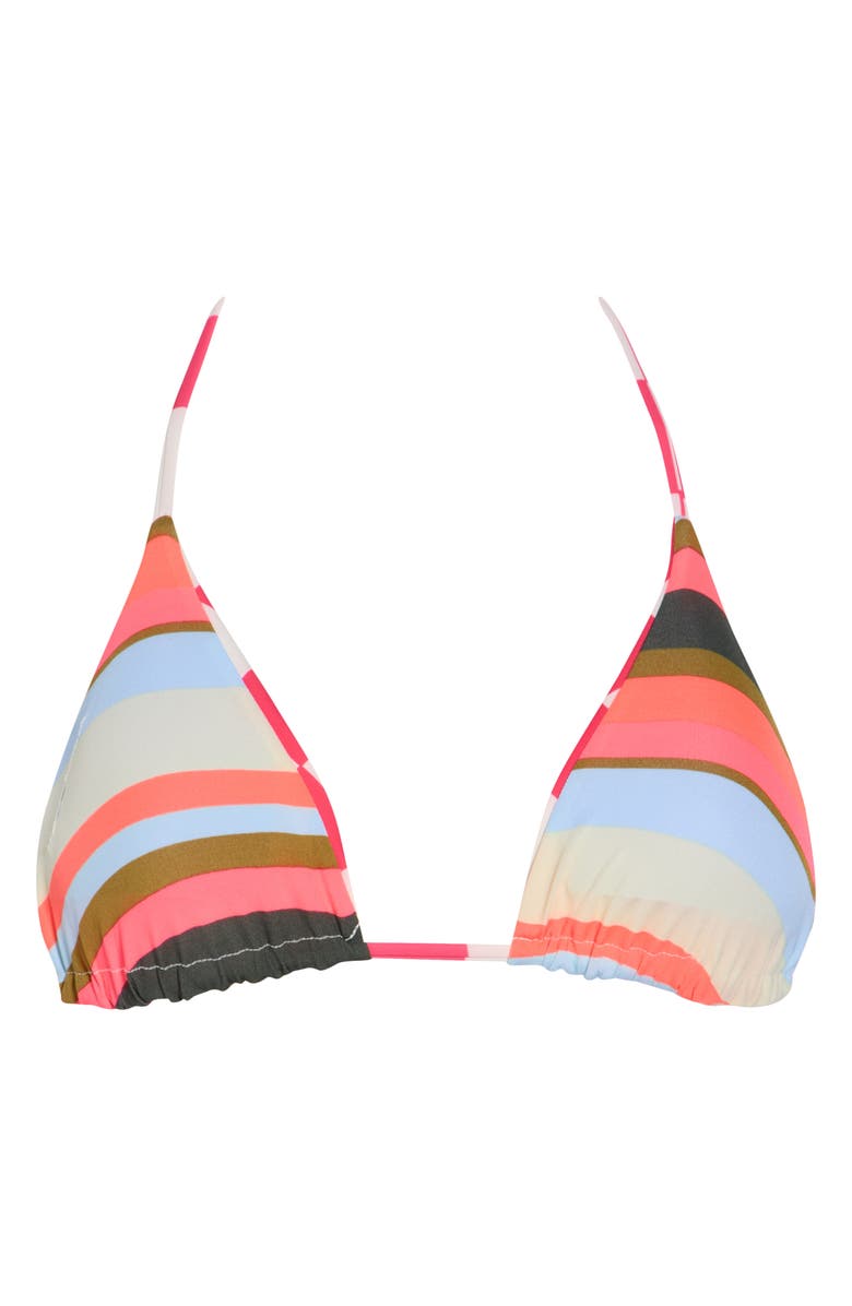 Maaji Balmy Reversible Bikini Top, Alternate, color, Red