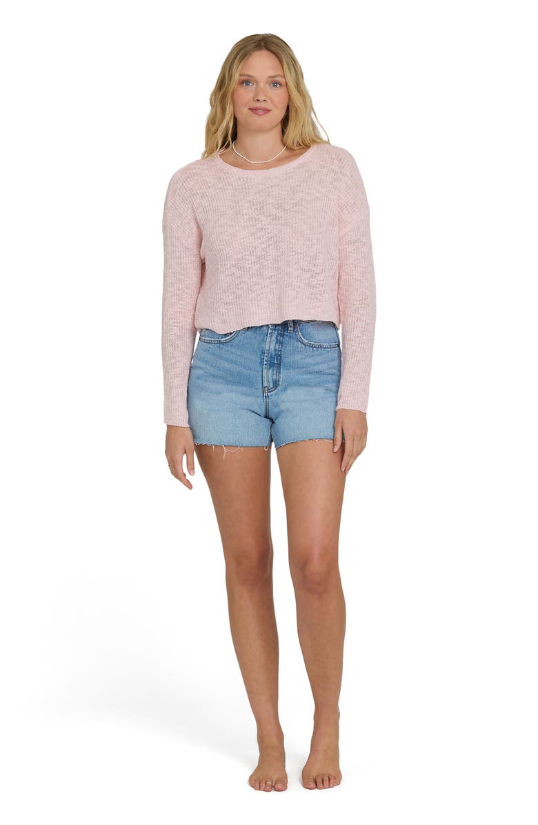 Billabong Daze Time Crop Sweater, Alternate, color, 
