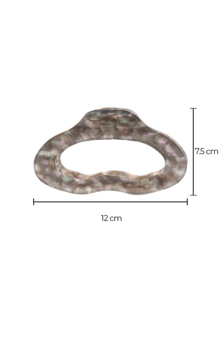 BY ADINA EDEN Jumbo Open Lip Shape Hair Claw Clip, Alternate, color,