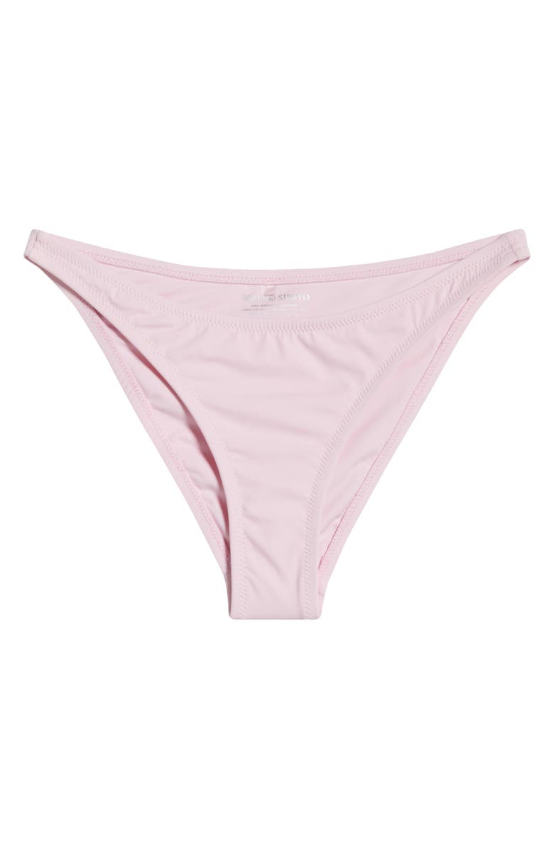 Solid & Striped The Harley High Cut Bikini Bottoms, Alternate, color, Carnation