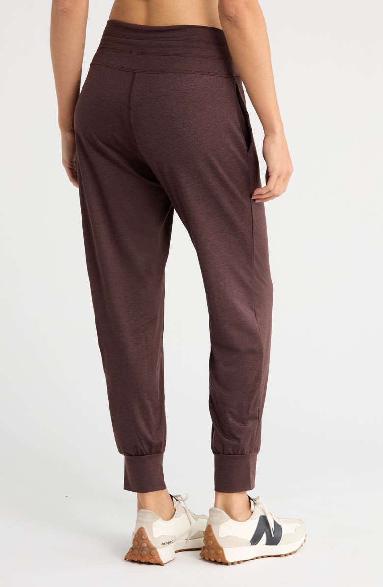 Sweaty Betty Gaia Pocket Joggers, Alternate, color, Sable Brown Marl