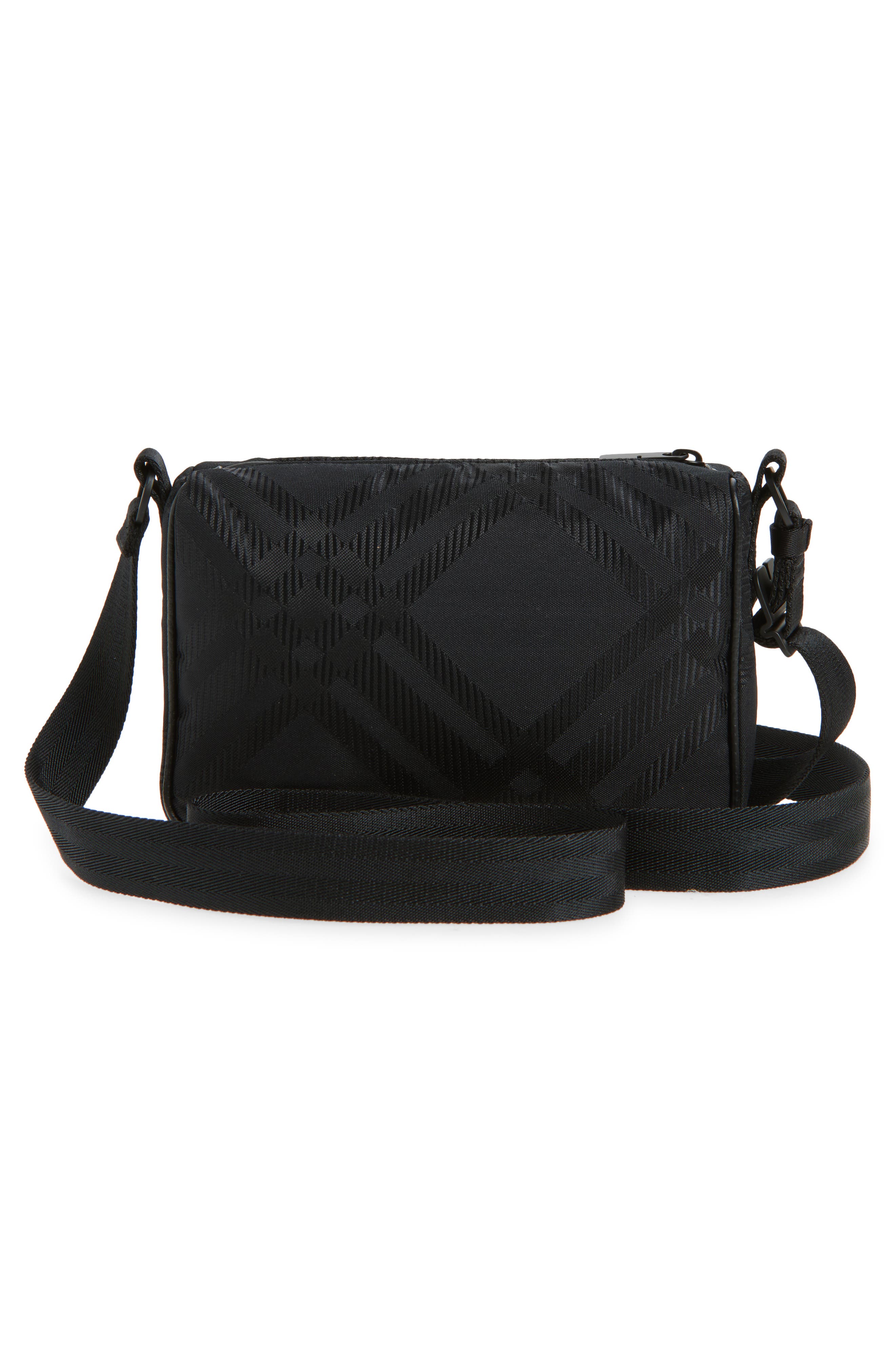 Burberry Small Equestrian Knight Check Crossbody Bag, Alternate, color, 