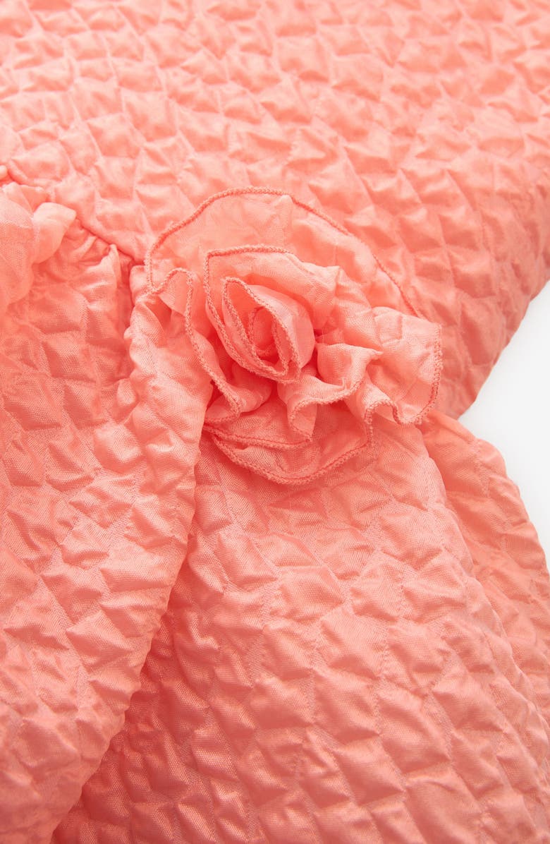 Baker by Ted Baker Kids' Textured 3D Flower Dress, Alternate, color, 